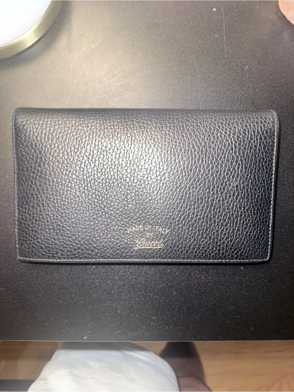 Gucci wallet on strap